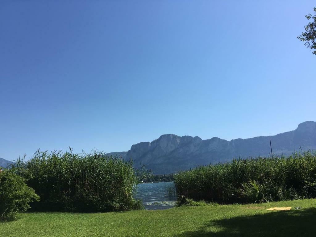 Wohnung Schloss Mondsee Esterno foto