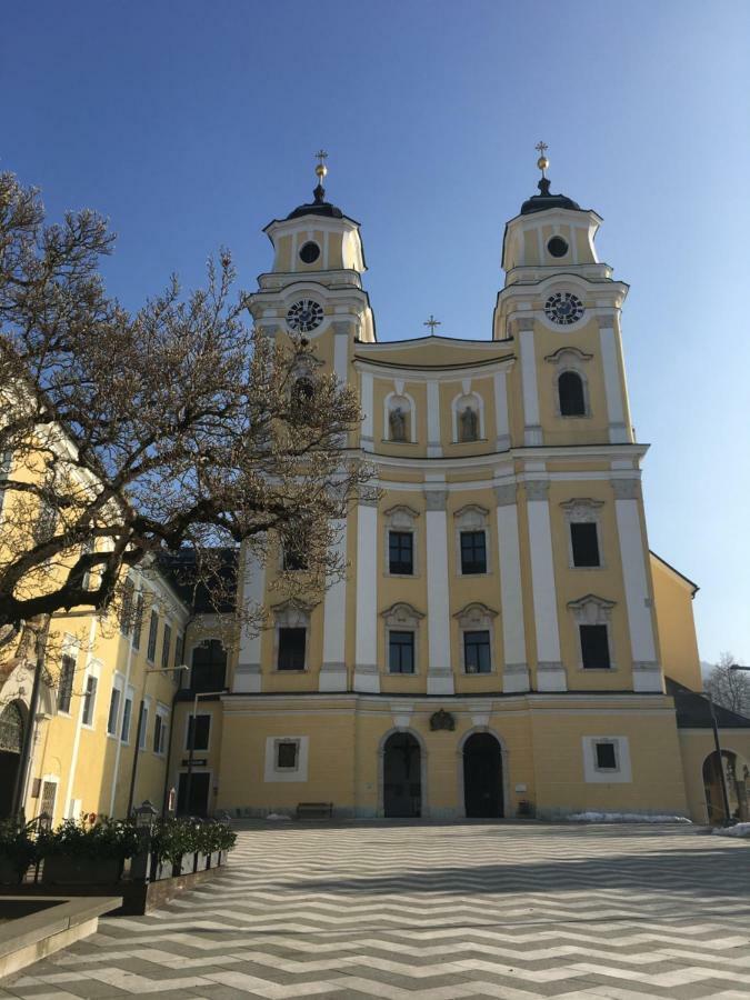 Wohnung Schloss Mondsee Esterno foto